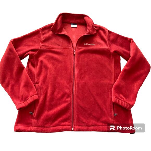 Columbia Fleece Full Zip Jacket Mens L - Picture 6 of 7